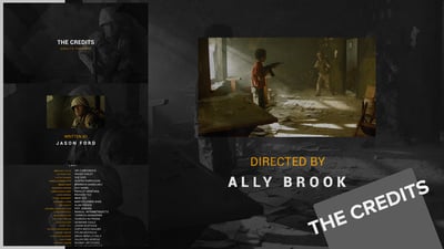 Credits Editable Video Templates - Envato