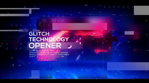 Technology Glitch Opener