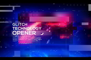 Technology Glitch Opener
