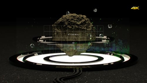 Revelação do Logo Hybrid Glitch Miner 4K