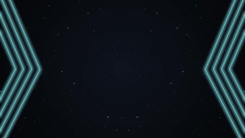 Glow Lines and Particles Background