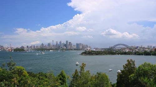 Sydney CBD and Harbour Bridge