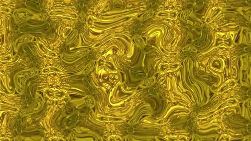Fluid Golden Abstract Loop Background Animation