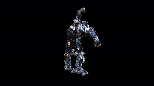 77 Robot One Hand Club Combo 4K