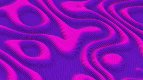 Vibrant Fluid Waves Abstract Background