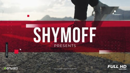 Fast-Paced Modern Glitch Opener with Dynamic Typography