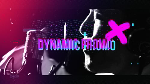 Dynamic Glitch Opener: Modern Text Effects for Action Promos