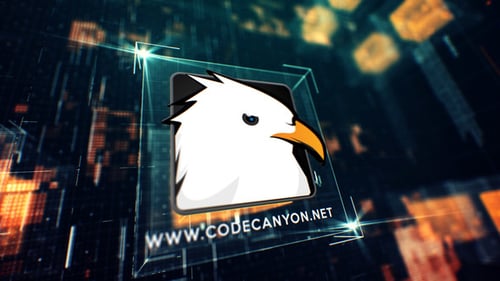 Futuristic Digital Logo Reveal for Broadcast and Tech Openers