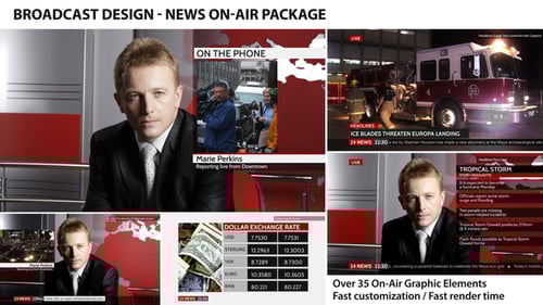 Broadcast Design - News On-Air Package