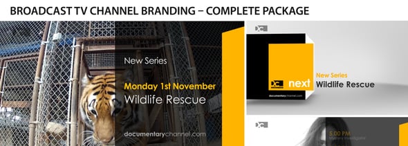 Broadcast Design - TV Channel Branding 1