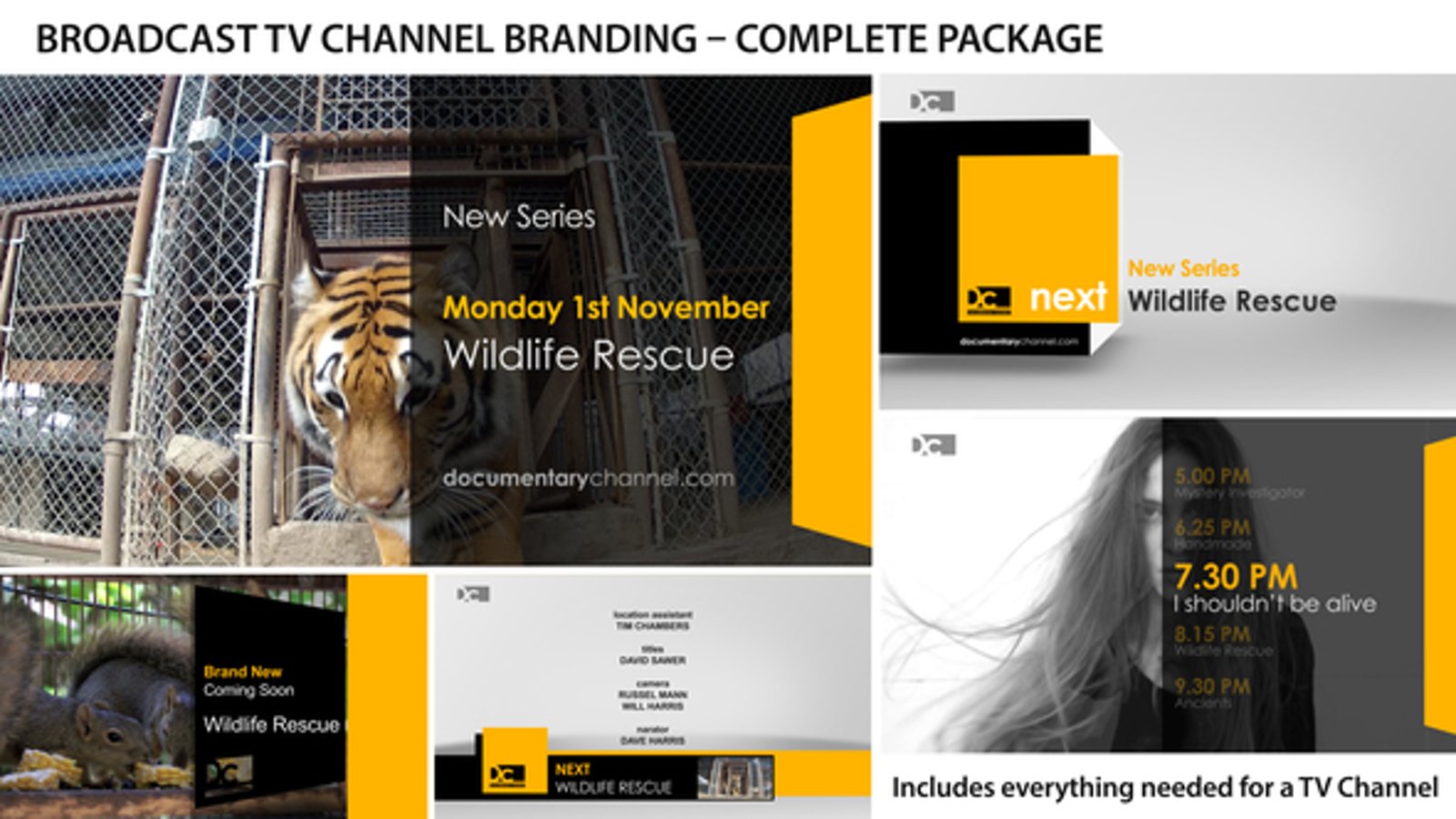 Broadcast Design - TV Channel Branding 1, Broadcast Packages ft ...