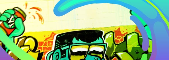 Cartoon Gradient Transitions