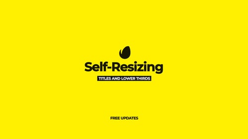 Self-Resizing & Underlined Titles