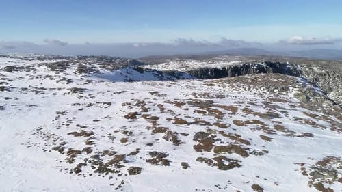 Snow Mountain Background