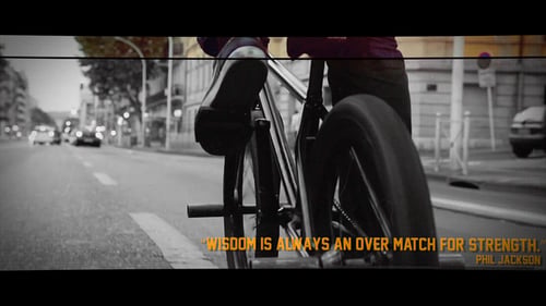 Dynamic Cinematic Sport Promo with Bold Motivational Titles