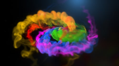 Circling Smoke Logo Reveal 4k