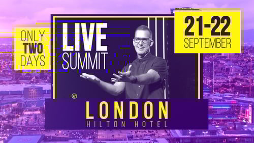 Dynamic Corporate Event Promo with Geometric Transitions