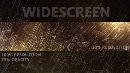 Golden Shimmering Particle Light Ray Background Animation