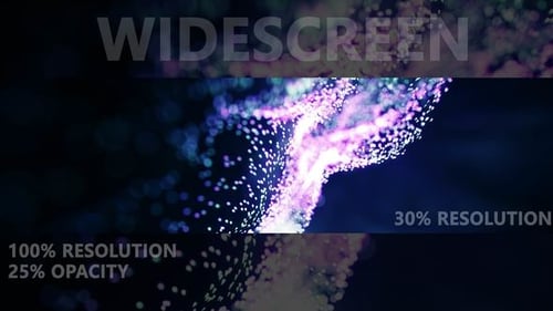 Magic Particles Violett Blau