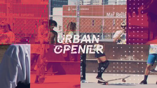 Dynamic Glitch Opener for Urban Street Promos