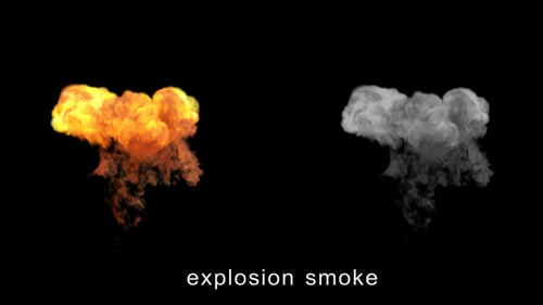 Realistic Explosion and Smoke Animation Effects