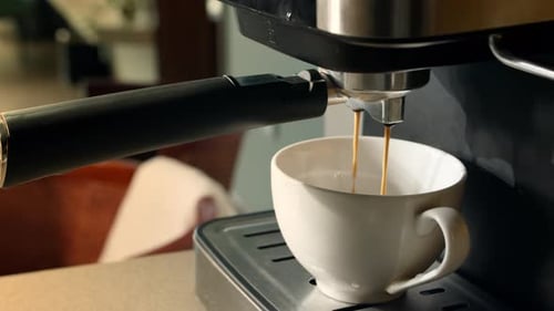Café moulu frais et fluide