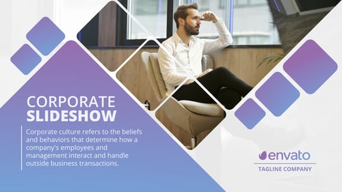 Modern Geometric Corporate Business Slideshow