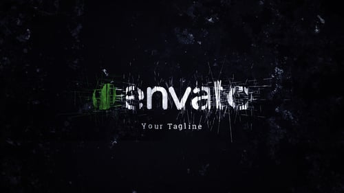 Dark Glitch - Logo Revelador Grunge