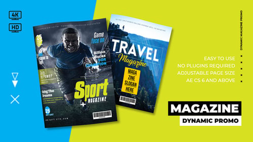 Dynamic Magazine Promo – Stylish Page Flip Slideshow with Landscape/Portrait Slider (Full HD–4K)