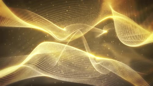 Particle Line Waves
