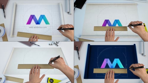 Paket zur Enthüllung des Logo von Scroll Blueprints