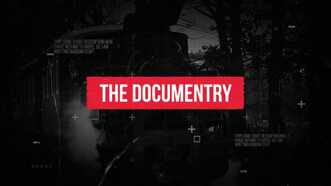 Gritty Film Documentary Opener with Dynamic Text, Openers ft ...