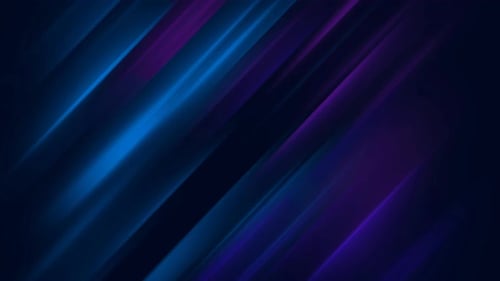Dynamic Glowing Blue Purple Lines Abstract Background
