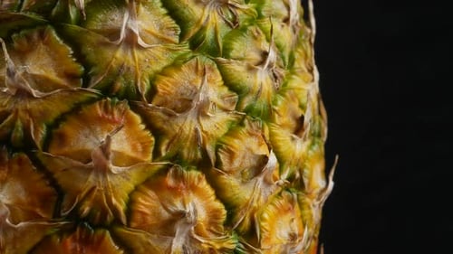 pineapple texture close up