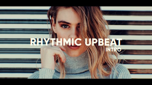 Energetic Glitch Text Opener with Fast Transitions
