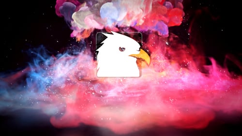 Dynamic Fluid Smoke Logo Reveal