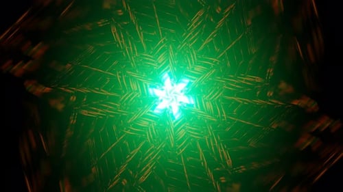 Muiticolor Strobe Psychedelic Kaleidoscope Patterns Animation Geometric Background