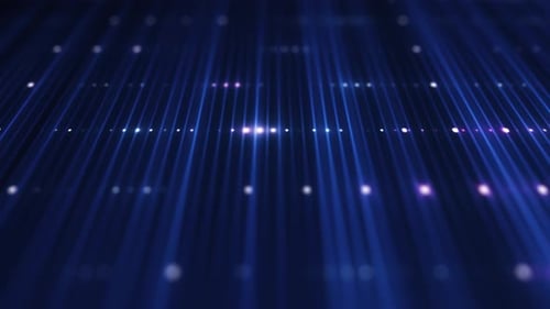 VJ Led Red and Blue Background Shine