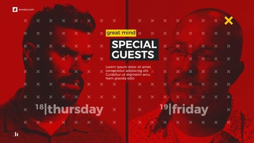 Professional Event Promotion and Speaker Introduction Template