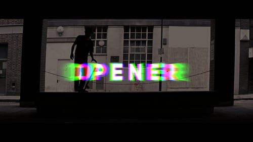 Grunge Glitch Opener