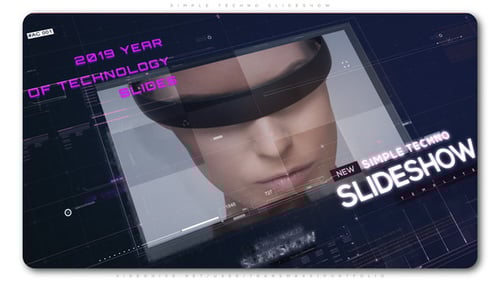 Futuristic Digital Technology Slideshow and Presentation