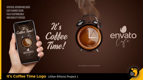Es la hora del café - Logo