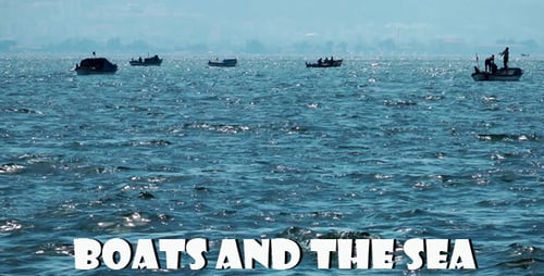 Boats on the Water on a Sunny Day