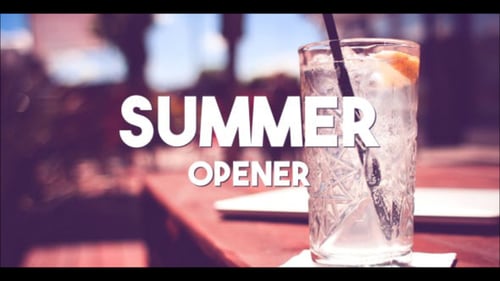 Sommer-Typografie-Folien
