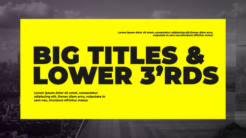 Corporate Big Titles