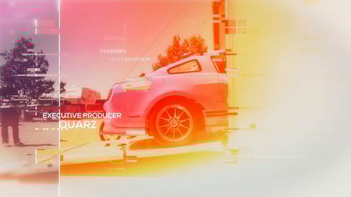 Dynamic Glitch Action Sports Opener with Kinetic Typography