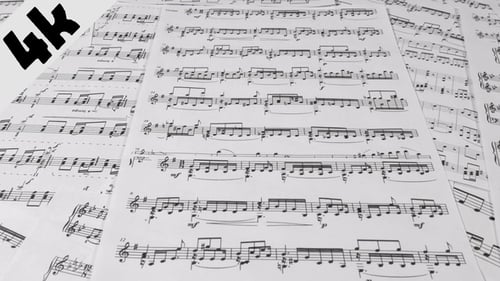 Sheet Music Composition Panning View