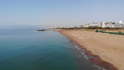 Aerial Beach Landscape