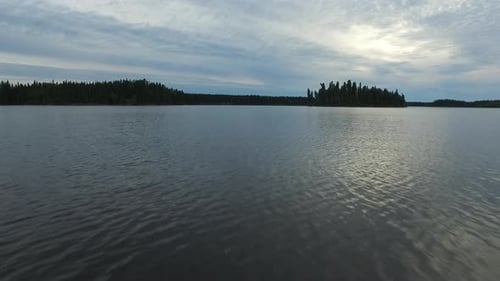 Scenery with lake