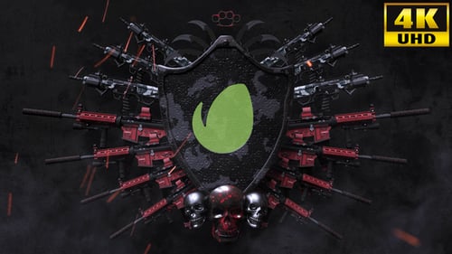 Enthüllung Intro brutalen Logo V3